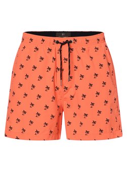 Artikelbild Herren Badeshorts von Nils Sundström in orange gemustert