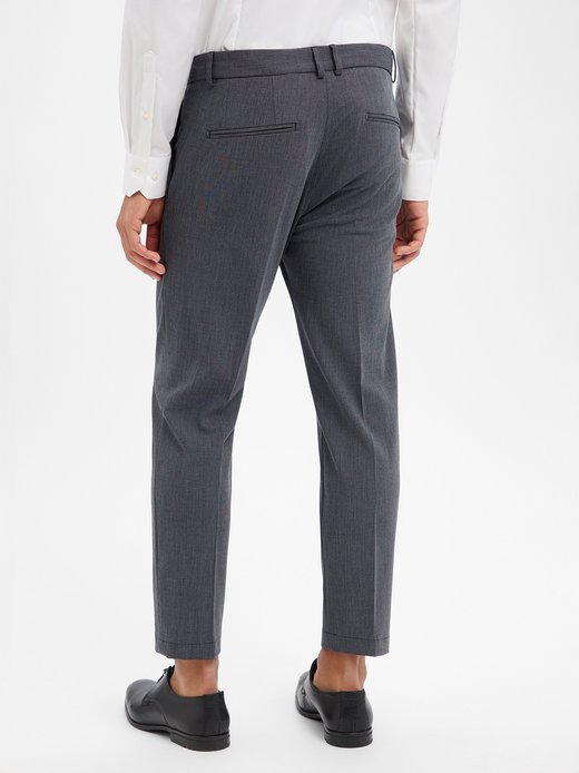 Herren Bakasten-Bundfaltenhose - Cisalto