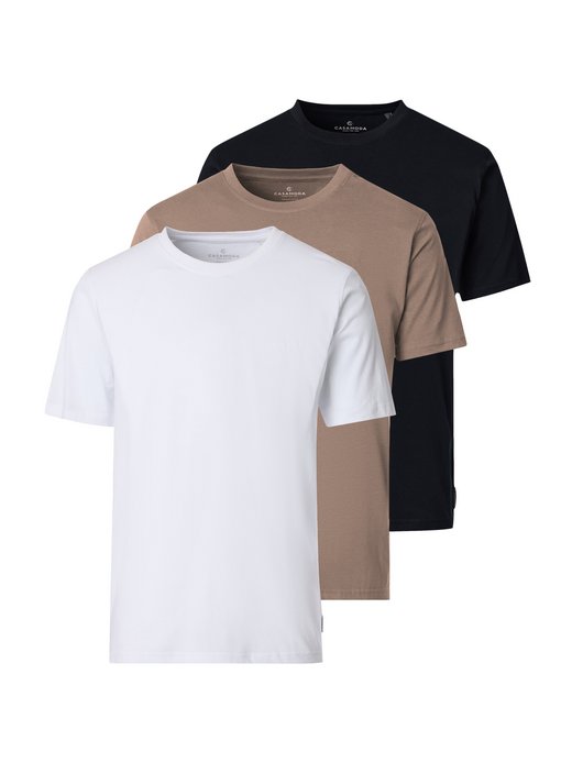 Herren Basic T-Shirt im 3er-Pack
