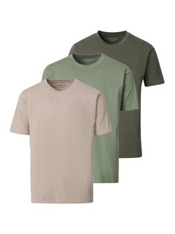 Herren Basic T-Shirt im 3er-Pack