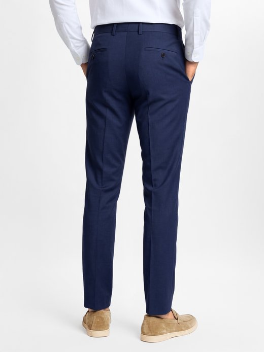 Herren Baukasten-Anzughose Slim Fit