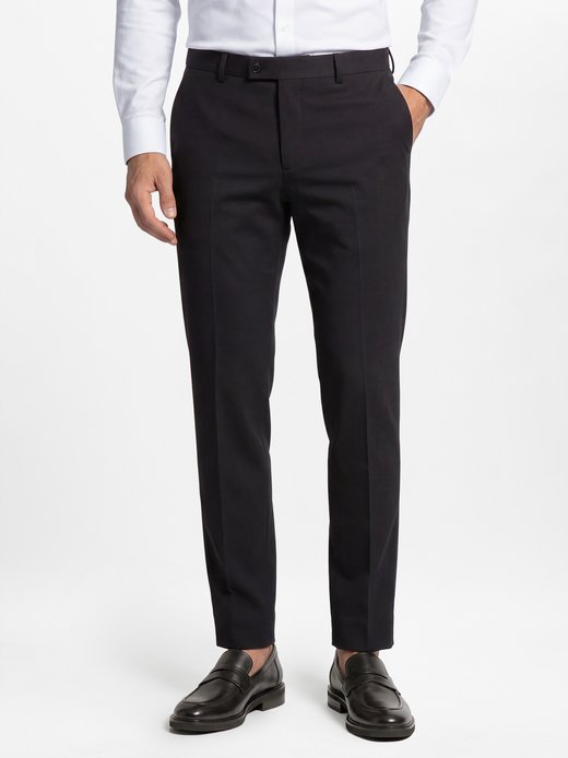 Herren Baukasten-Anzughose Slim Fit