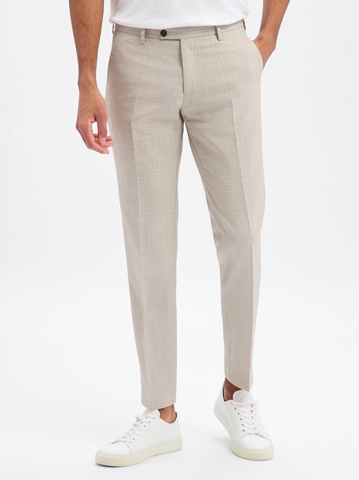 Herren Baukasten-Anzughose aus Schurwolle- Paco