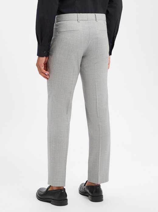 Herren Baukasten-Anzughose aus Schurwolle