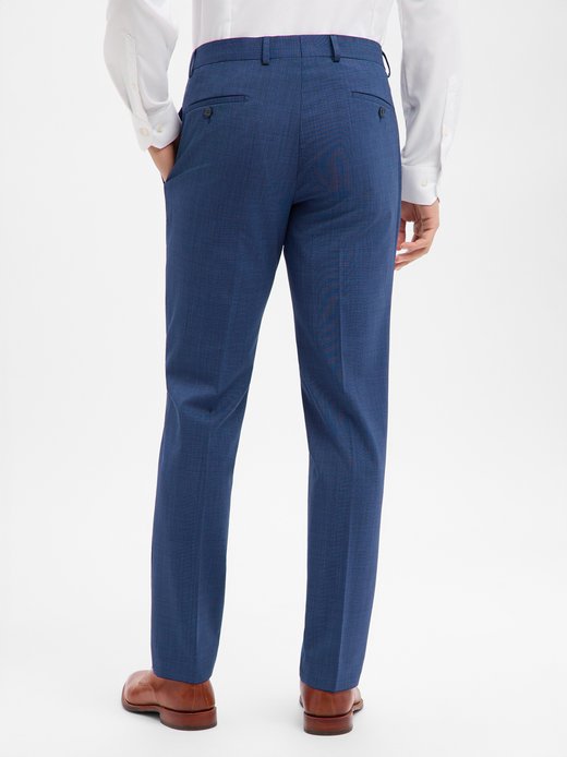 Herren Baukasten-Anzughose mit Schurwoll-Anteil