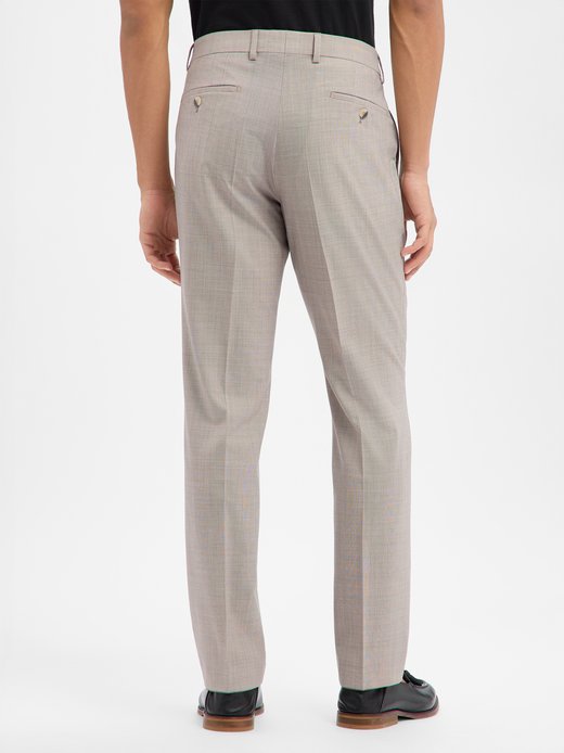 Herren Baukasten-Anzughose mit Schurwoll-Anteil