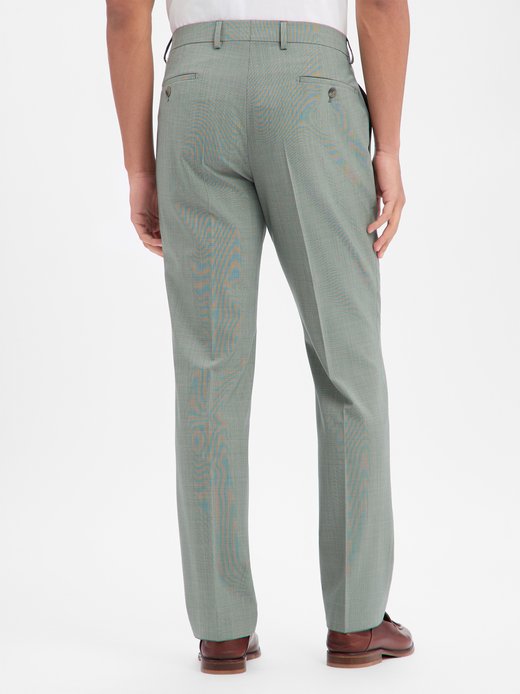 Herren Baukasten-Anzughose mit Schurwoll-Anteil