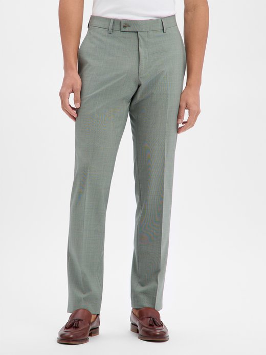 Herren Baukasten-Anzughose mit Schurwoll-Anteil