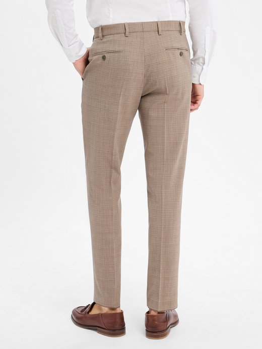 Herren Baukasten-Anzughose mit Schurwollanteil - Per