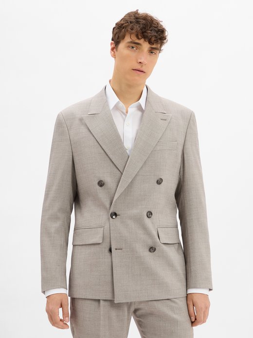 Herren Baukasten-Anzugsakko mit Woll-Anteil - Ashton