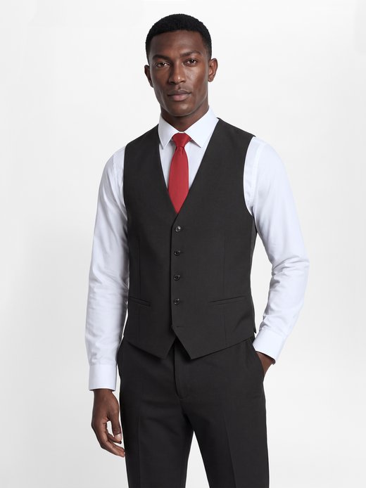 Herren Baukasten-Anzugweste Regular Fit