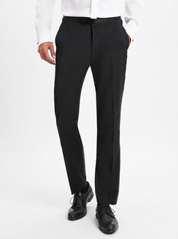 Artikelbild Herren Baukasten-Hose - H-Leon-Tux-MM-C-231 von BOSS in schwarz uni