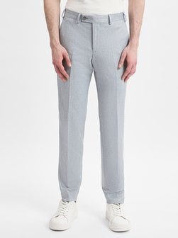 Artikelbild Herren Baukasten-Hose - Hoxdon von Finshley & Harding London in hellgrau gemustert
