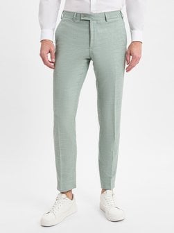 Artikelbild Herren Baukasten-Hose - Mitch von Finshley & Harding in mint gemustert