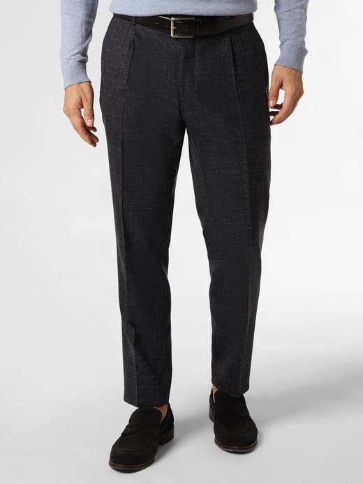 Herren Baukasten-Hose mit Leinen-Anteil - C-Genius-Plt-233