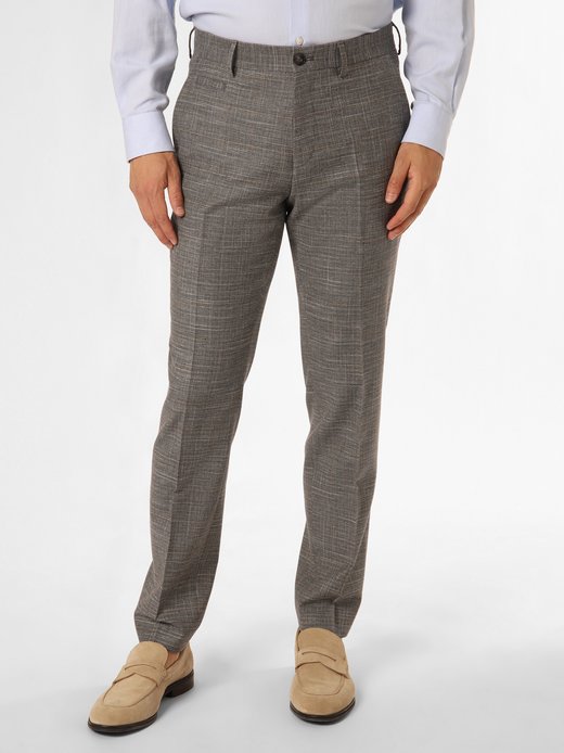 Herren Baukasten-Hose mit Leinen-Anteil - H-Genius-224