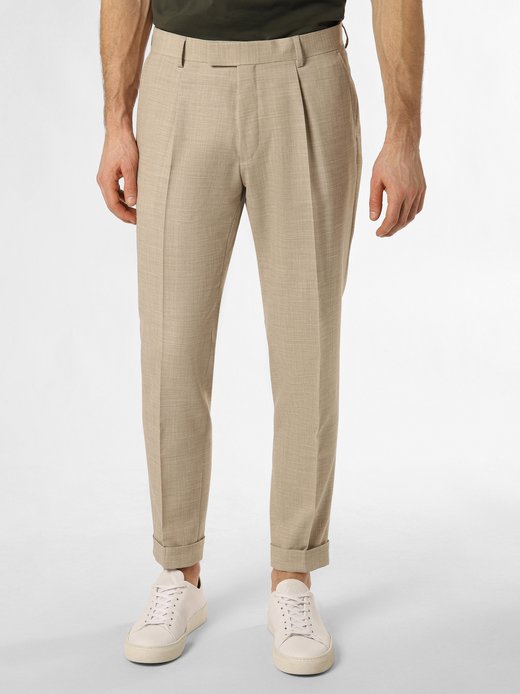 Herren Baukasten-Hose mit Leinen-Anteil - Louis-MM-C-233