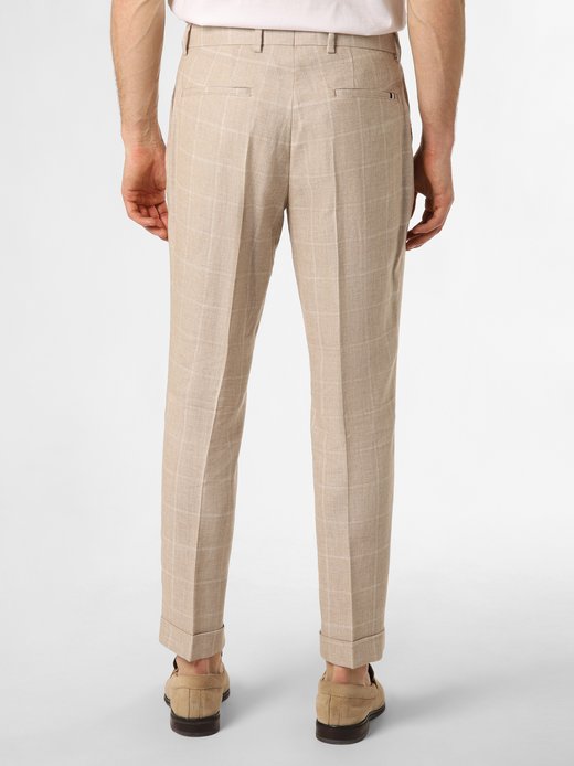 Herren Baukasten-Hose mit Leinen-Anteil - Louis-MM-C-233