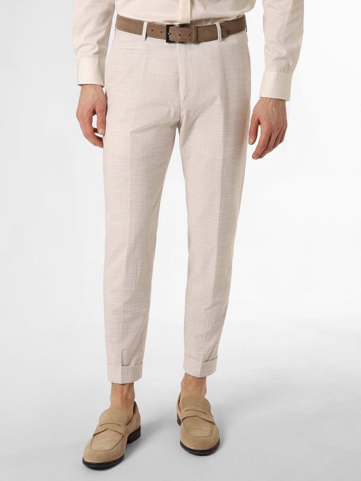 Herren Baukasten-Hose mit Leinen-Anteil - Luc3