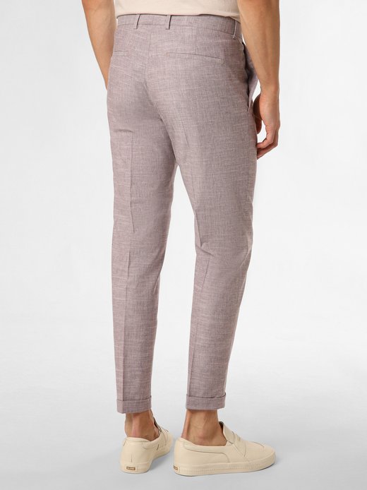 Herren Baukasten-Hose mit Leinen-Anteil - Luc3