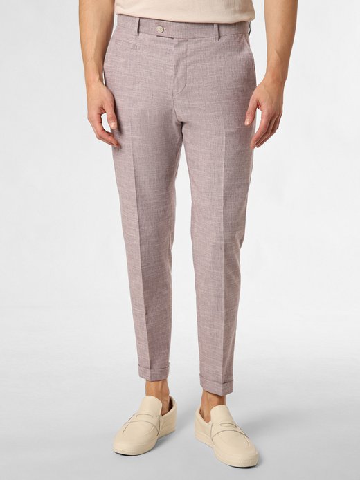 Herren Baukasten-Hose mit Leinen-Anteil - Luc3