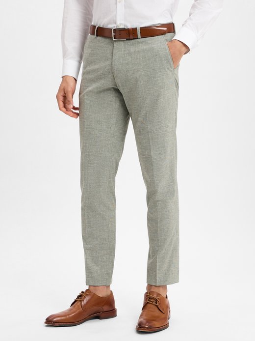 Herren Baukasten-Hose mit Leinen-Anteil - Paco-N