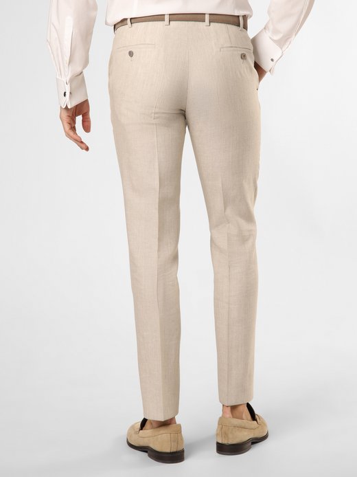 Herren Baukasten-Hose mit Leinen-Anteil