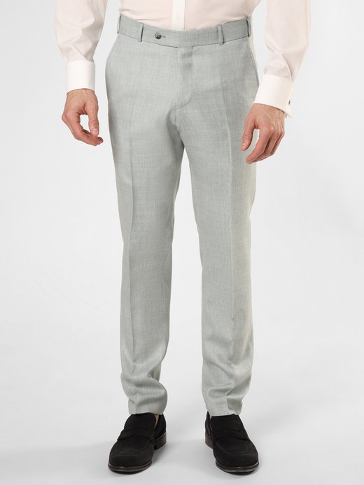 Herren Baukasten-Hose mit Leinen- und Seiden-Anteil