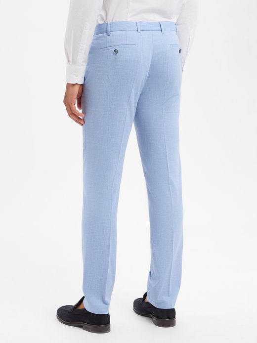 Herren Baukasten-Hose mit Leinenanteil - Sergio