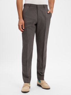 Herren Baukasten-Hose mit Schurwoll-Anteil - H-Leon-MM-C-NF