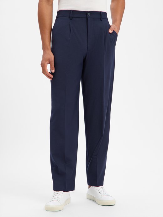 Herren Baukasten-Hose mit Schurwoll-Anteil - Roberto