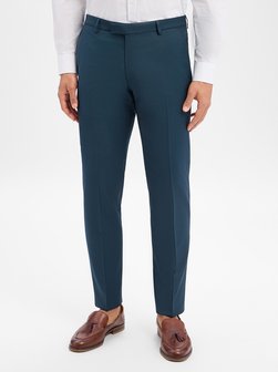 Herren Baukasten-Hose mit Woll-Anteil - Blayr