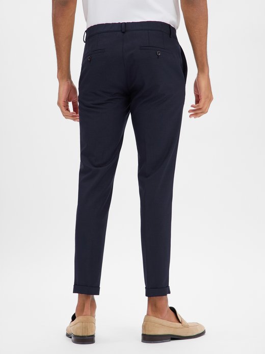 Herren Baukasten-Hose mit Woll-Anteil - Cory