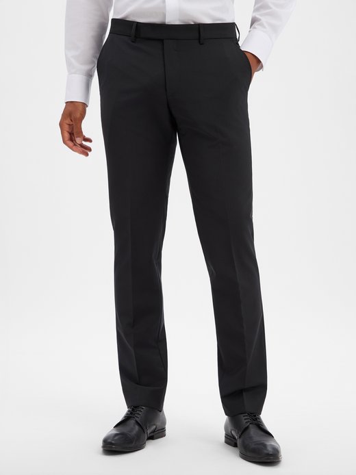 Herren Baukasten-Hose mit Woll-Anteil