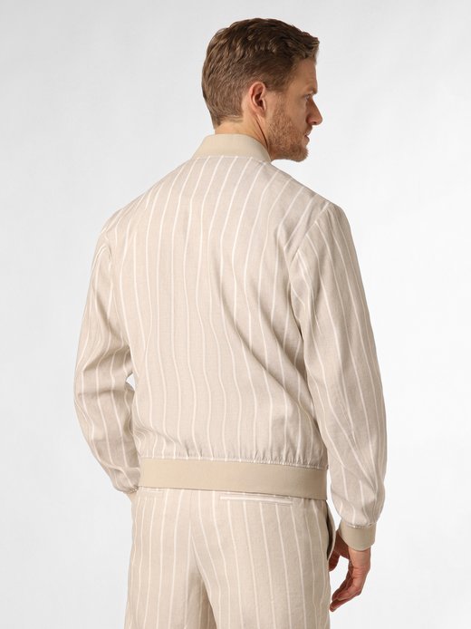 Herren Baukasten-Jacke mit Leinen-Anteil - C-Hanry