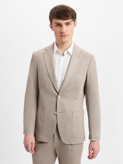 Artikelbild Herren Baukasten-Sakko - Matteo von Benvenuto in melange beige meliert