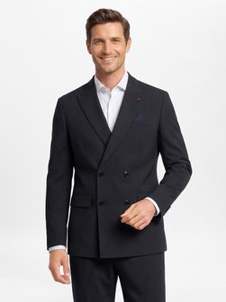 Herren Baukasten-Sakko Slim Fit - Berry