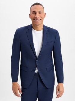 Artikelbild Herren Baukasten-Sakko mit Schurwoll-Anteil von Daniel Hechter in marine strukturiert