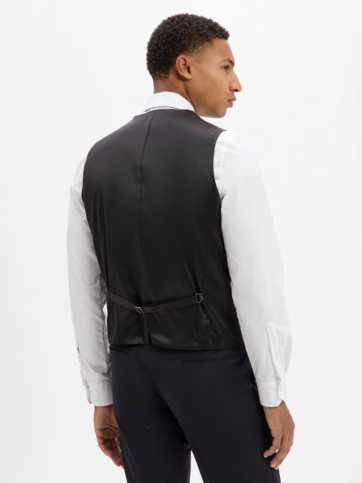 Herren Baukasten-Schurwoll-Anzugweste - Jasper