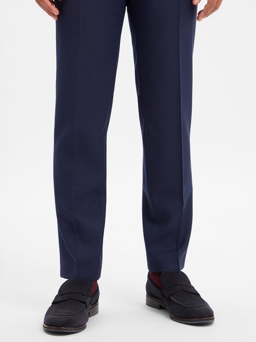 Herren Baukasten-Schurwoll-Hose