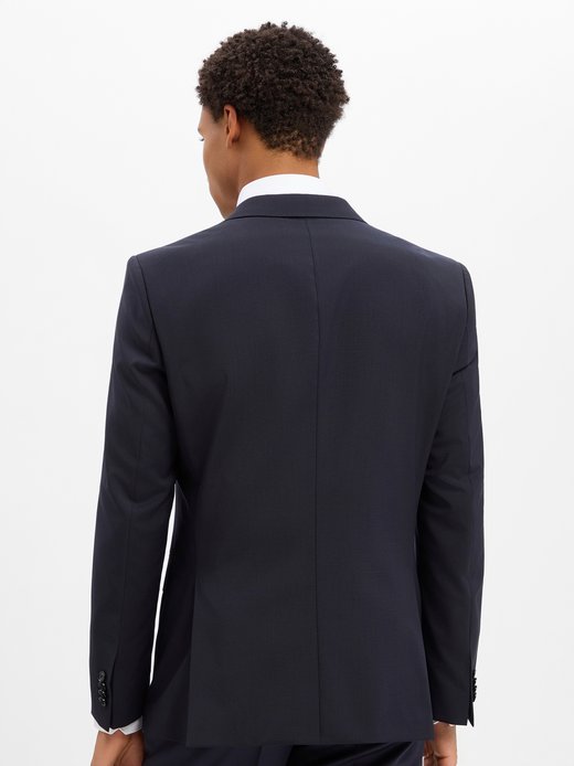 Herren Baukasten-Schurwoll-Sakko - H-Huge-S-MM-251