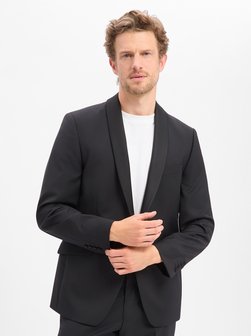 Herren Baukasten-Smoking-Sakko mit Wolle