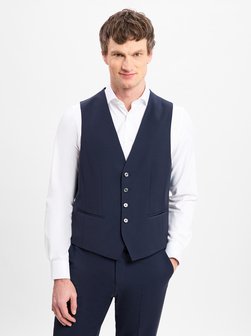 Artikelbild Herren Baukasten-Weste - H-Jasper-VS-MM-C-224 von BOSS in marine uni