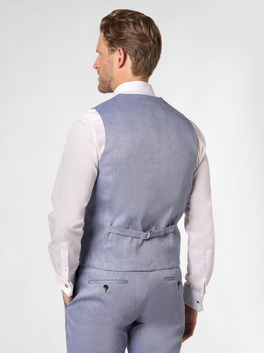 Herren Baukasten-Weste mit Leinen-Anteil - Dan
