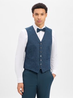 Herren Baukasten-Weste mit Woll-Anteil - Weazer