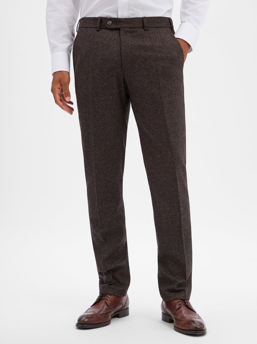 Herren Baukasten-Wollhose mit Seiden-Anteil - Sergio