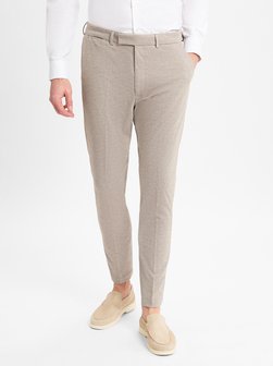 Artikelbild Herren Baukastenanzug-Hose - Cibeppe von Cinque in beige braun gemustert
