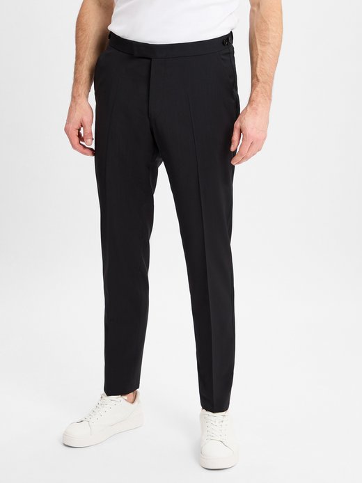 Herren Baukastenanzug-Smoking-Hose aus Schurwolle - Shawn