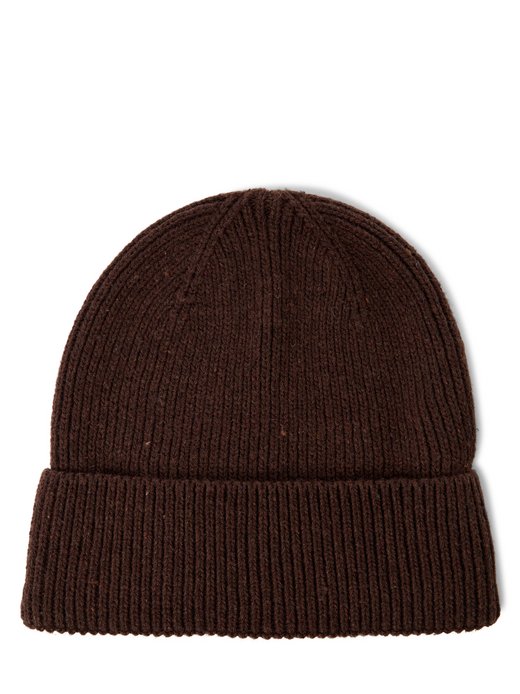 Herren Beanie mit Woll-Anteil -Solid