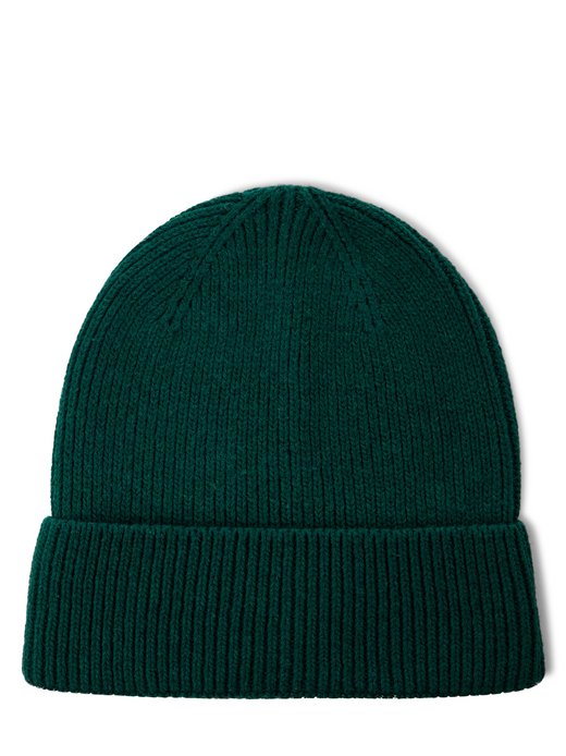 Herren Beanie mit Woll-Anteil -Solid